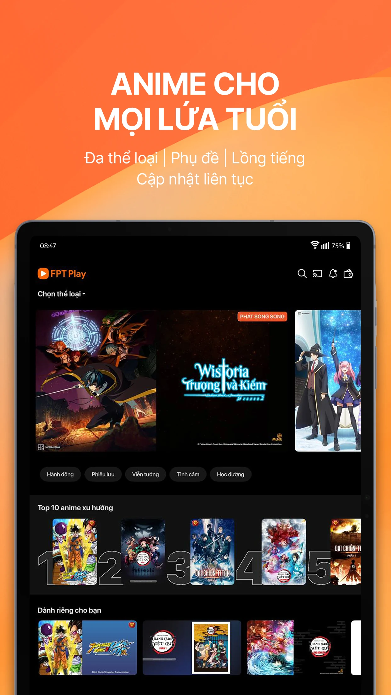 FPT Play: Phim, Anime, Bóng Đá screenshot